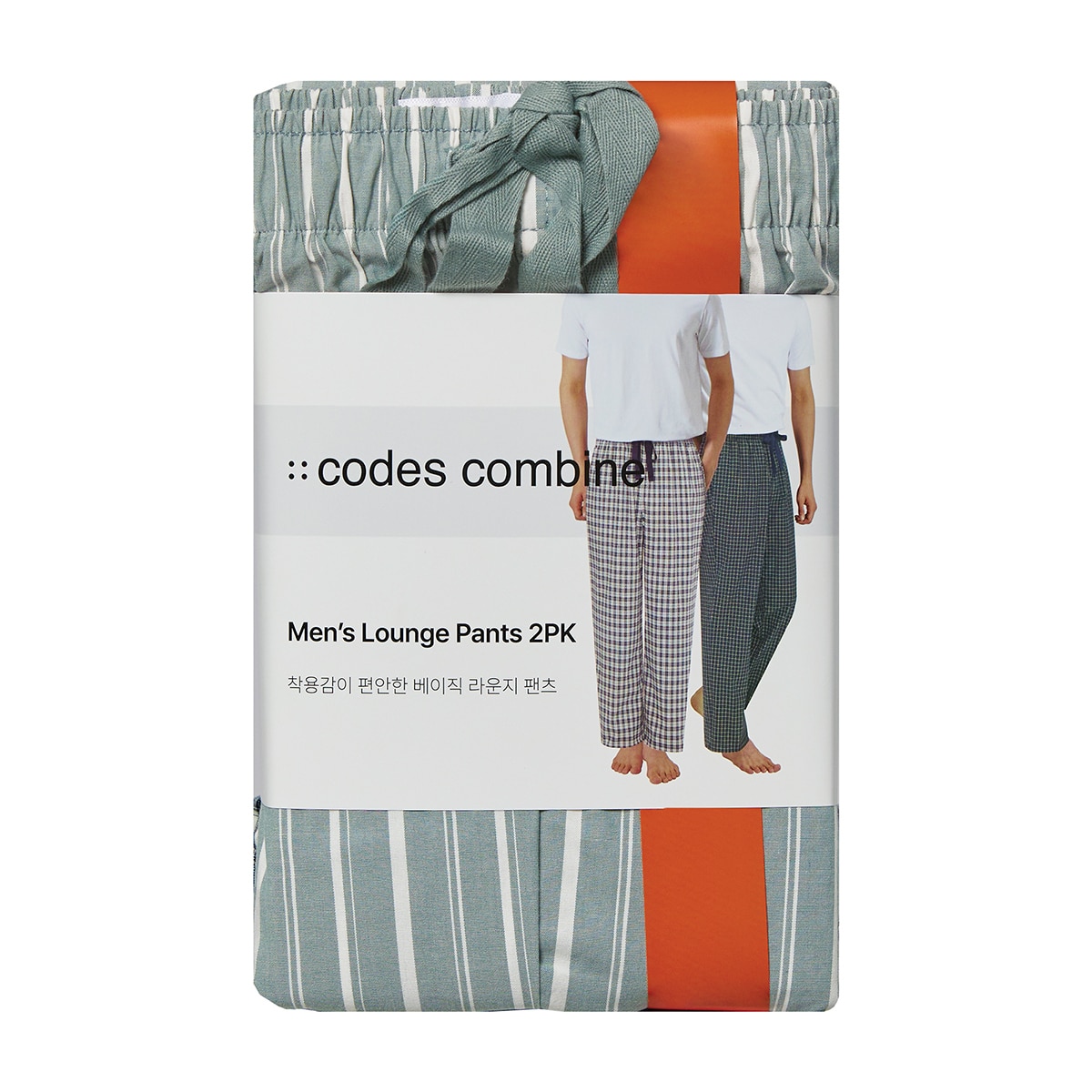 코데즈컴바인 남성 라운지 바지 2매 - 그린, L