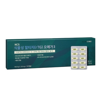 NCS식물성알티지오메가3 1,126mg x 150 캡슐