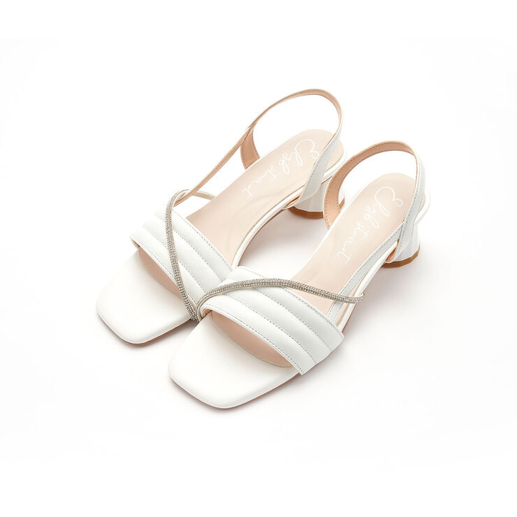 엘리자베스 스튜어트 램스킨 쥬얼 라인 샌들