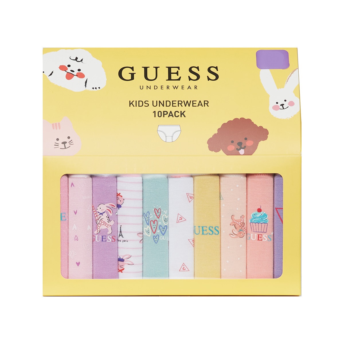 게스 아동 팬티 세트 10매 - 25여아삼각1호, 65