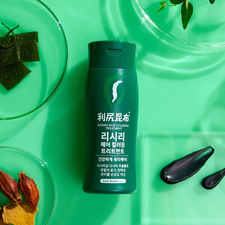 리시리 헤어 컬러링 트리트먼트 200g x 2 - 흑갈색