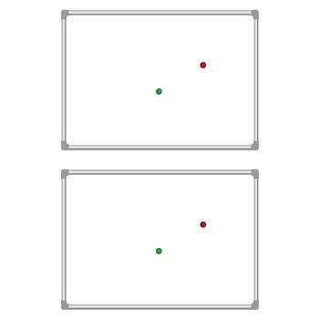 두문 화이트보드 자석용 60x40cm 2팩 두문 화이트보드 자석용 60x40cm 2팩