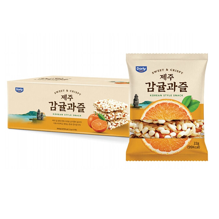 Jeju Mandarin Rice Sweets 660g / 22g x 30 675757