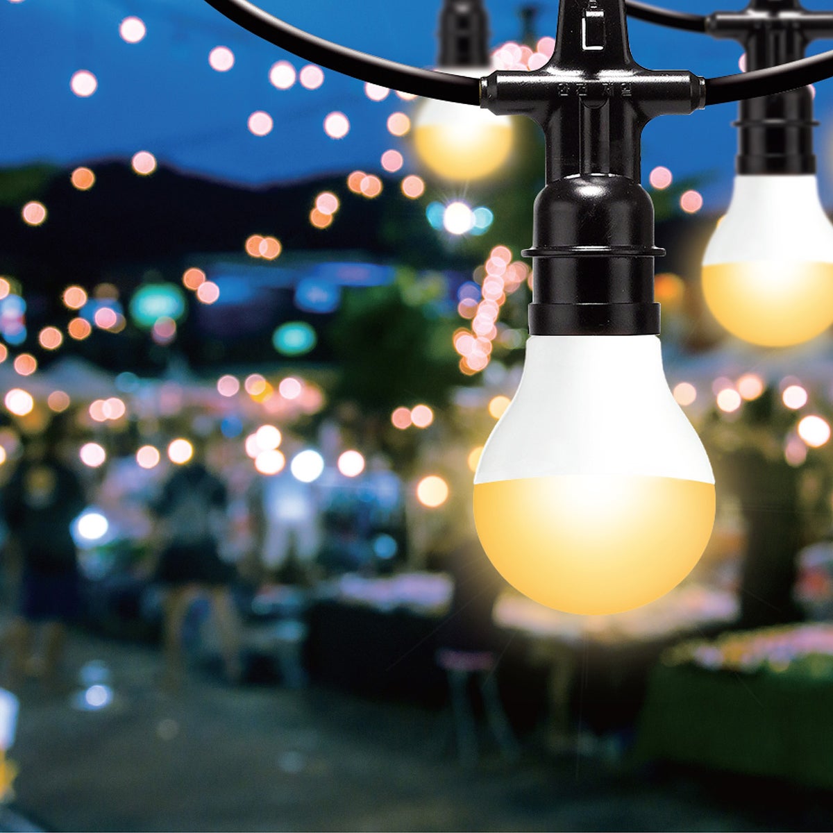 LED 전등선 15M, 20소켓 (전구 포함) LED 전등선 15M, 20소켓 (전구 포함)