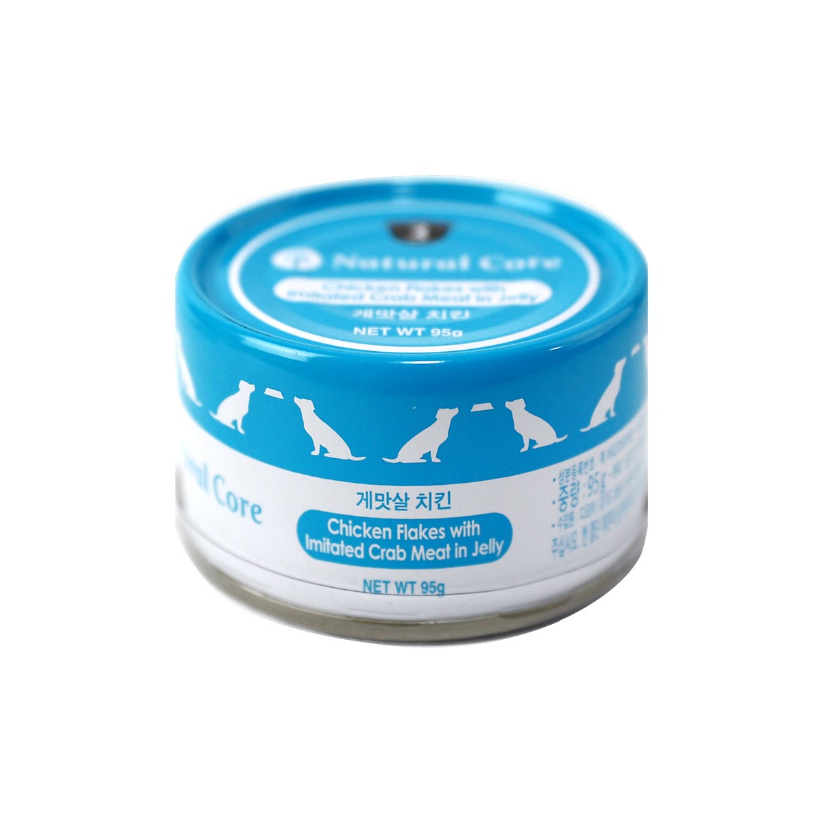 네츄럴코어 애견용 간식캔 95g x 24 - 게맛살치킨 95gx 24