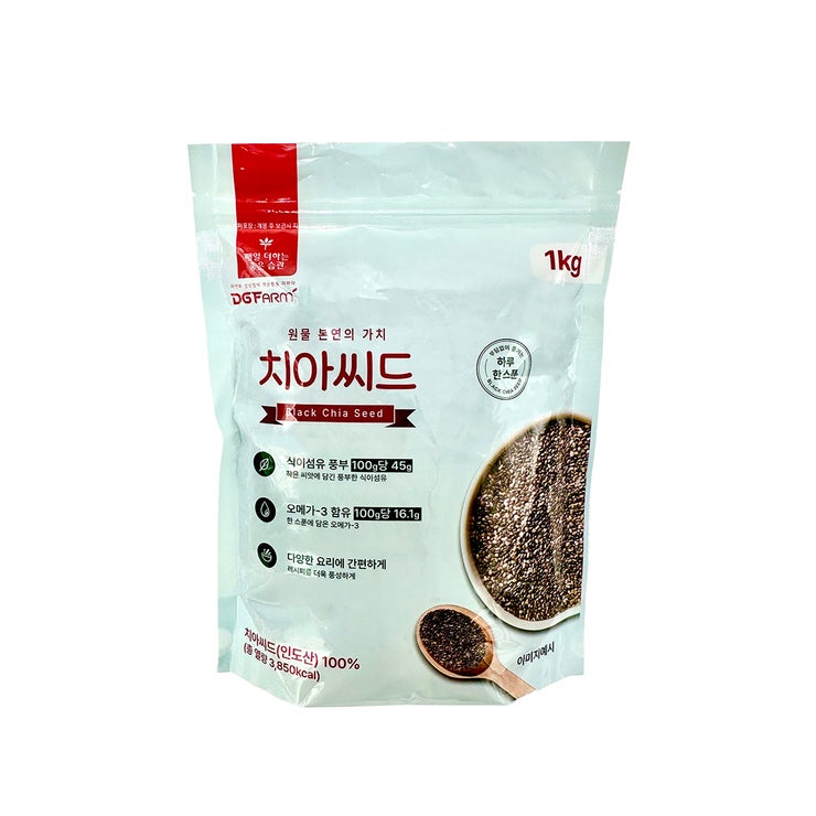 대구농산 인도산 치아씨드 1kg 대구농산 인도산 치아씨드 1kg