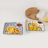 메종오브제 프라카 폴란드풍 만두접시 4P