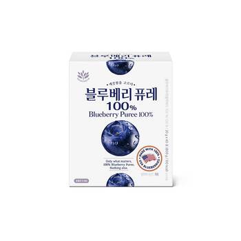 Balance Grow 블루베리 퓨레 20g x 40 Balance Grow 블루베리 퓨레 20g x 40