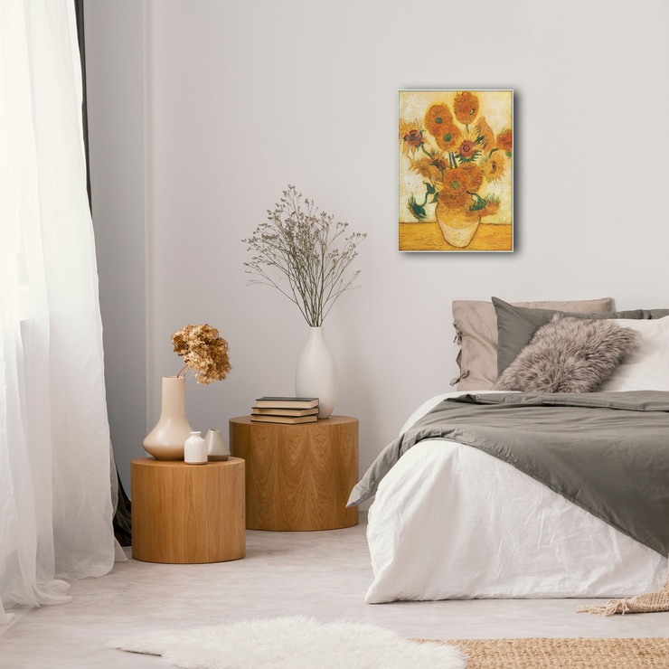 지클레 그림 액자 42x30cm - 고흐, 해바라기 I