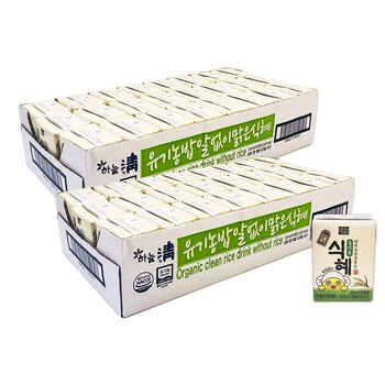 하늘청 유기농 밥알없는 맑은식혜 125ml x 24개입 x 2 하늘청 유기농 밥알없는 맑은식혜 125ml x 24개입 x 2
