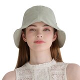 안드레아바나 여성 코튼 햇 - 카키