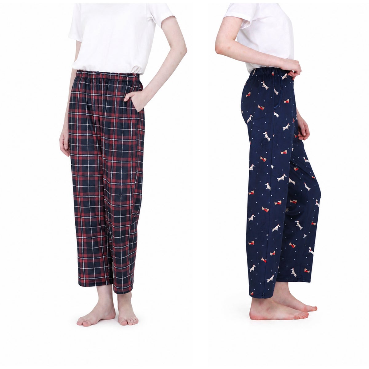 비비안 여성 라운지 바지 2pk 비비안 여성 라운지 바지 2pk