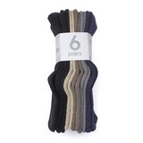 싹스탑 성인 무압박 양말 6족 - 남성