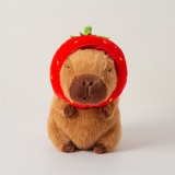 카피바라 딸기모자 인형 23cm - 딸기모자 카피바라