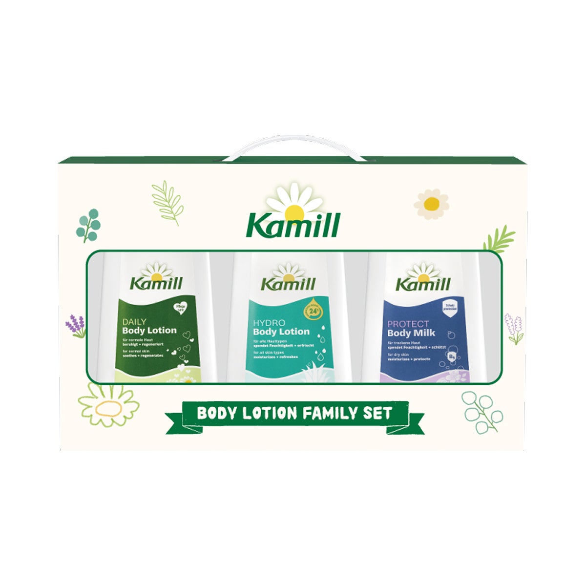 카밀 바디로션 3종 패밀리 보습세트500ml x 3