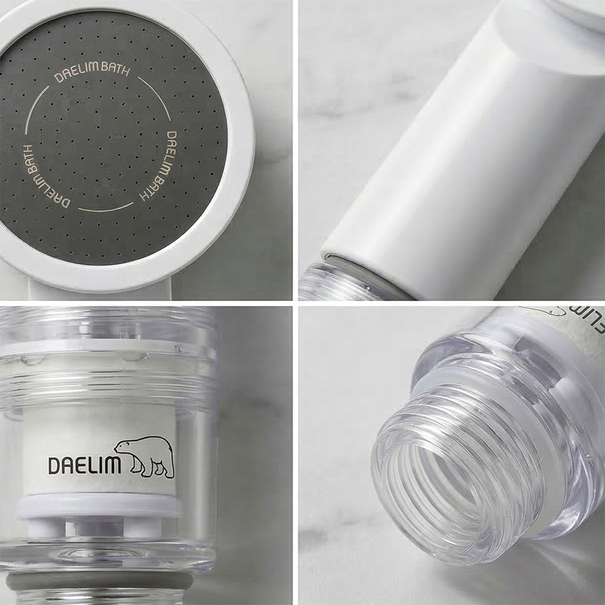 대림바스 여행용 필터 샤워 헤드 리필10개 포함