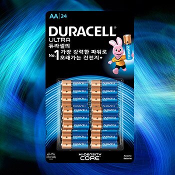 듀라셀 울트라 AA 24개/ 최소구매 2 듀라셀 울트라 AA 24개/ 최소구매 2