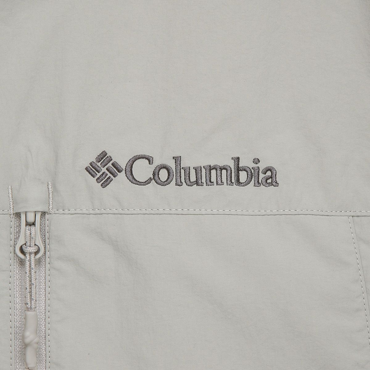 컬럼비아 남성 후드 베스트 - 베이지