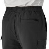 케네스콜 남성 나일론 플리스 카고 조거 - 블랙, 36