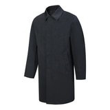 브렌우드 남성 오버핏 트렌치코트 - 차콜, L