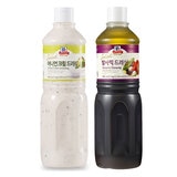 맥코믹 어니언 크림 드레싱 1kg + 발사믹 드레싱 1.1kg