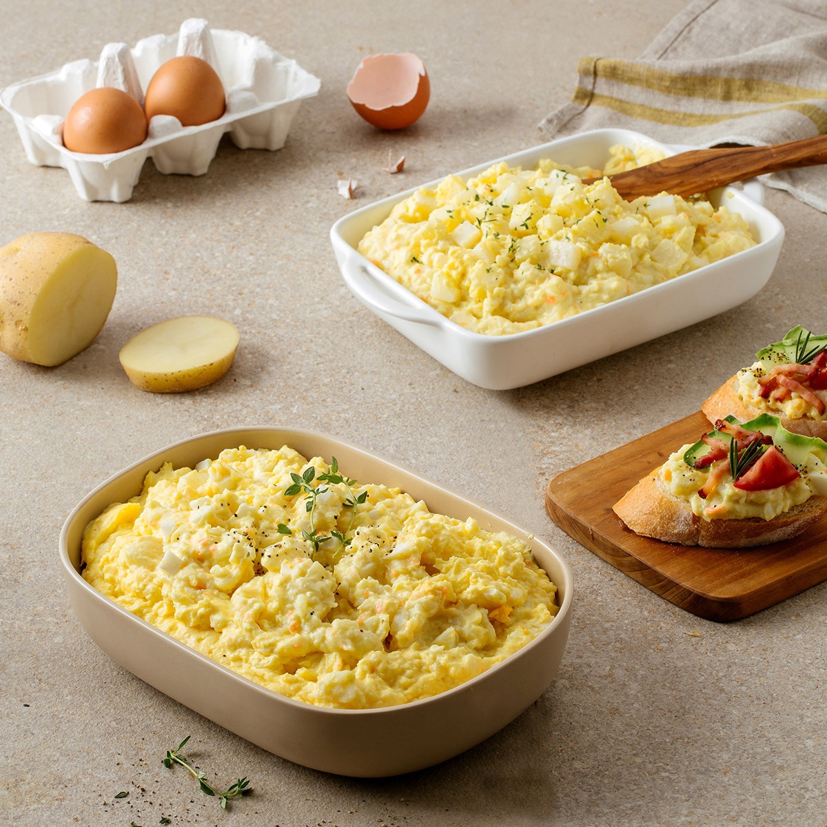 풍요한 아침 에그/포테이토에그 샐러드 1kg