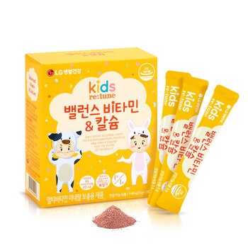 리튠 키즈 밸런스 비타민&칼슘 5g x 28포 리튠 키즈 밸런스 비타민&칼슘 5g x 28포
