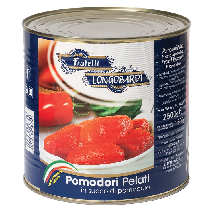 프라텔리 롱고바디 토마토 홀 2.55kg x 3