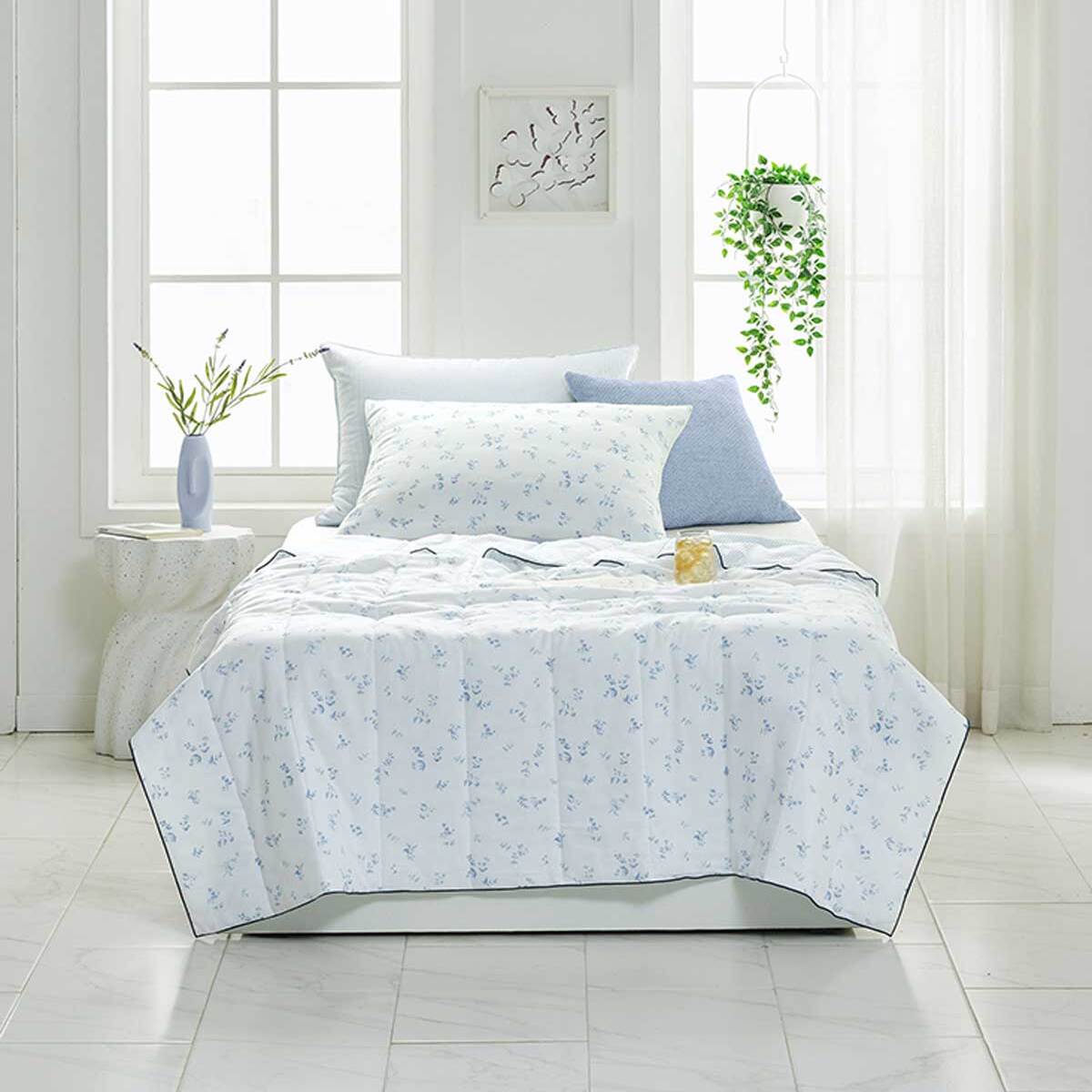 썸니아 모달 냉감 차렵 이불 - 싱글, 플로럴