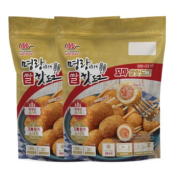 명랑꼬마핫도그50g x 20 x 2