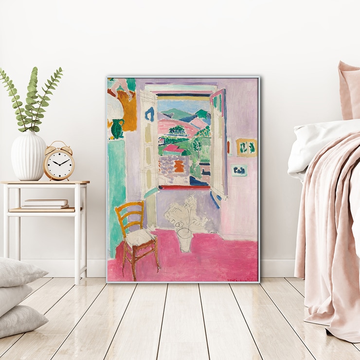 지클레 그림 액자 (80 x 60cm 또는 60 x 80cm) - 앙리 마티스, 열려있는 창문