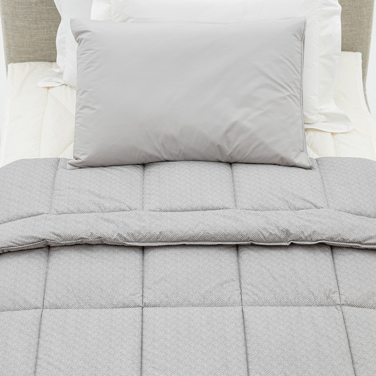 크리스피바바 양모 차렵 이불 - 싱글, 듄 크리스피바바 양모 차렵 이불 - 싱글, 듄