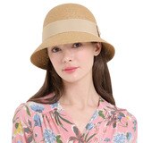 안드레아바나 여성 클로슈 햇 - 베이지