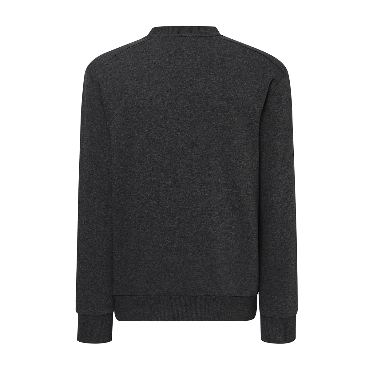 휠라 골프 남성 긴소매 융기모 크루넥 - 차콜, M