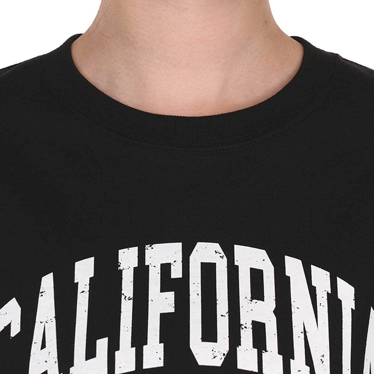 게스 여성 코튼 라운지 상하의 세트 - 블랙