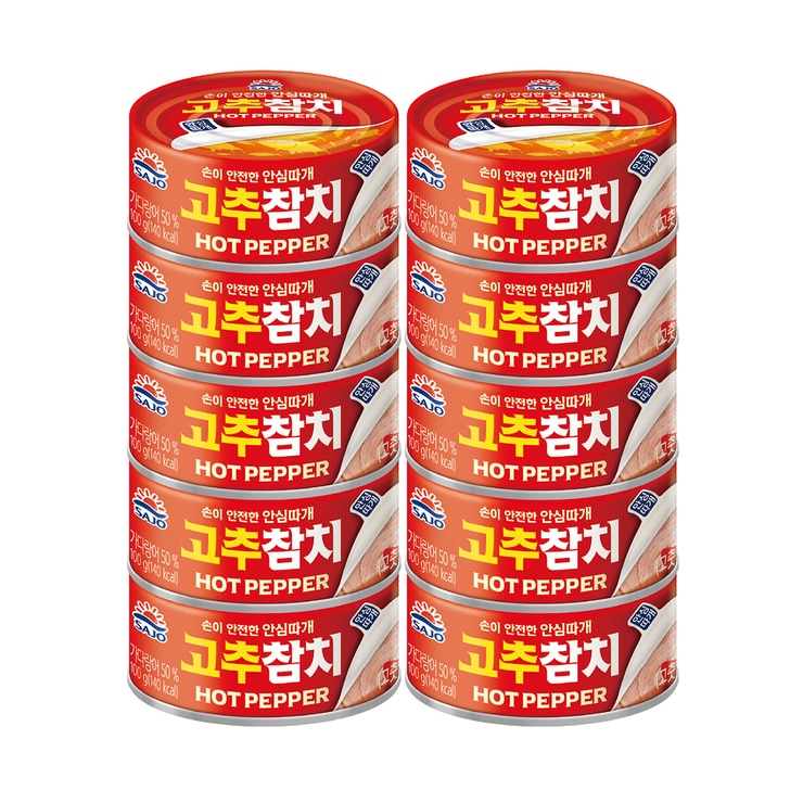Sajo Hot Pepper Tuna 100g x 10 687506