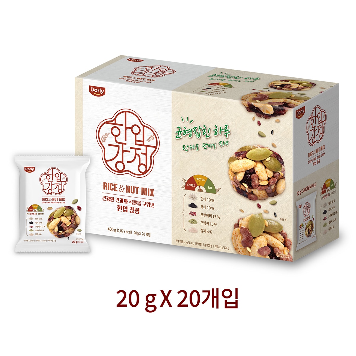 Dorly 한입 강정 400g