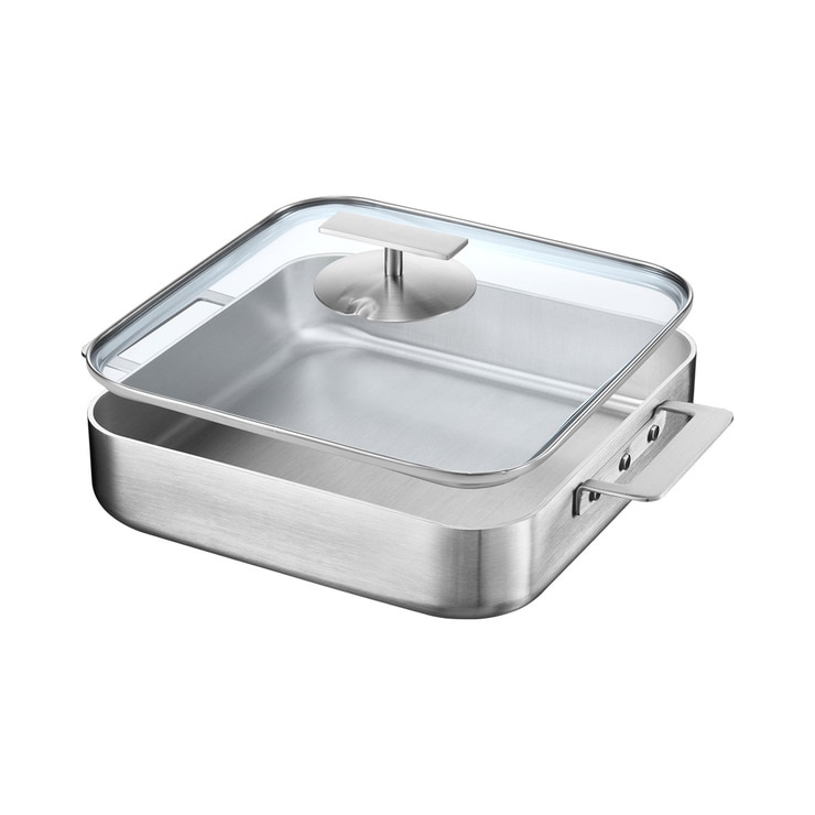 Cookever Square Pan with Glass Cover 662163