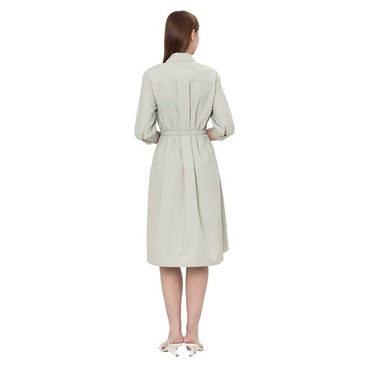 비지트 인 뉴욕 여성 버튼 원피스 - 민트