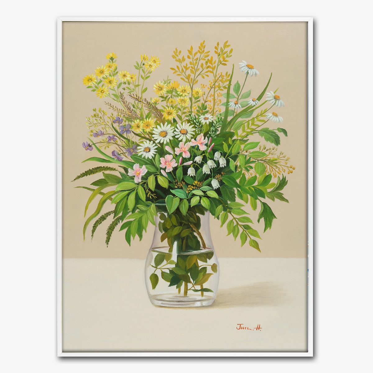 지클레 그림 액자 (80 x 60cm 또는 60 x 80cm) 지클레 그림 액자 (80 x 60cm 또는 60 x 80cm)