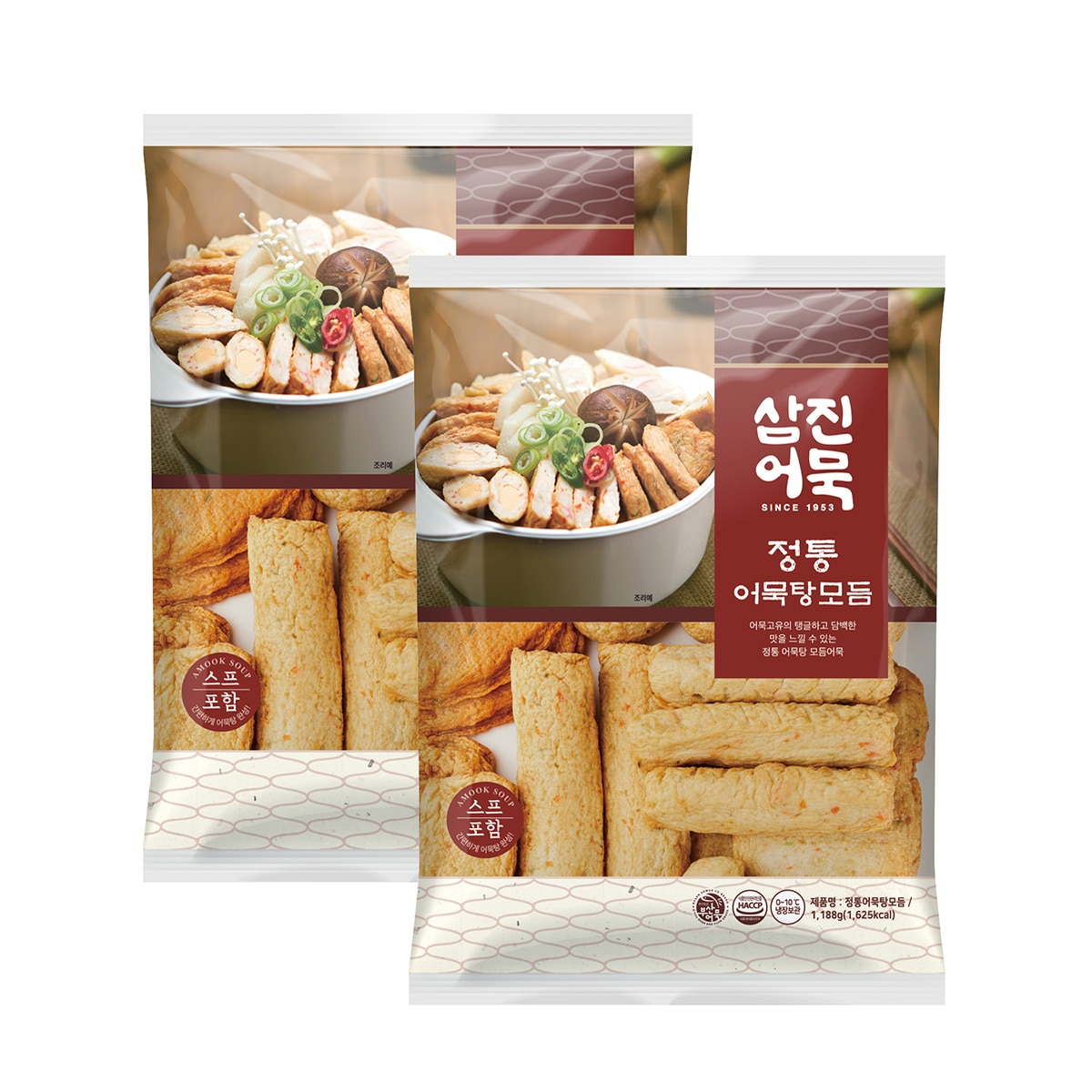 정통어묵탕모듬 1,188g x 2