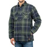 Jachs Men's Wool Blended Shirts Jacket - Green Jachs Men's Wool Blended Shirts Jacket - Green