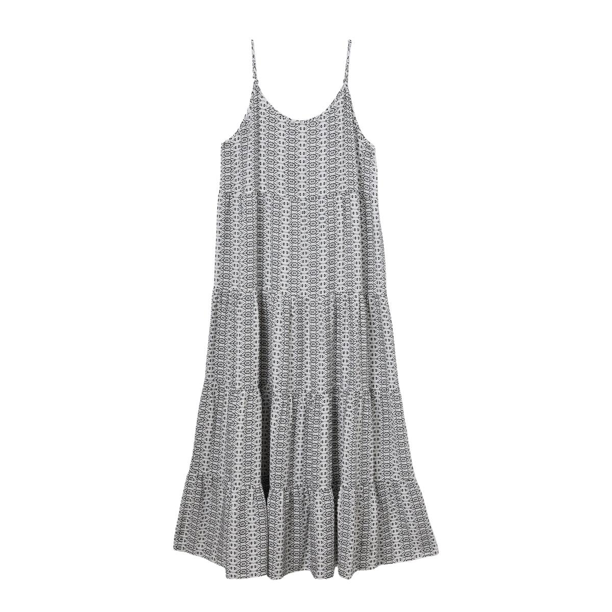 LAP 여성 레이온 선드레스 - 화이트