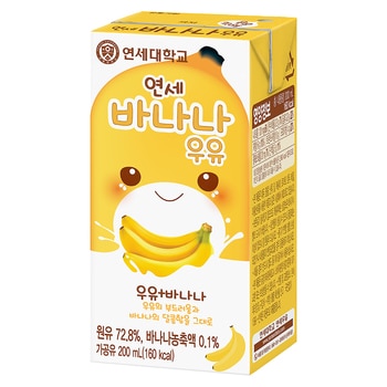 연세 바나나 우유 200ml x 72입 연세 바나나 우유 200ml x 72입