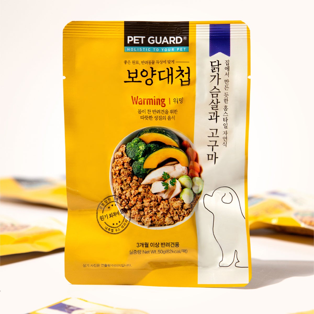 보양대첩 홈스타일 자연식 50g x 30ea - 워밍(닭가슴살과 고구마) 보양대첩 홈스타일 자연식 50g x 30ea - 워밍(닭가슴살과 고구마)