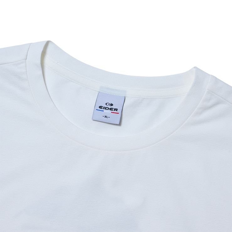 아이더 남성 스트레치 반팔 티셔츠 - 화이트, M(95)
