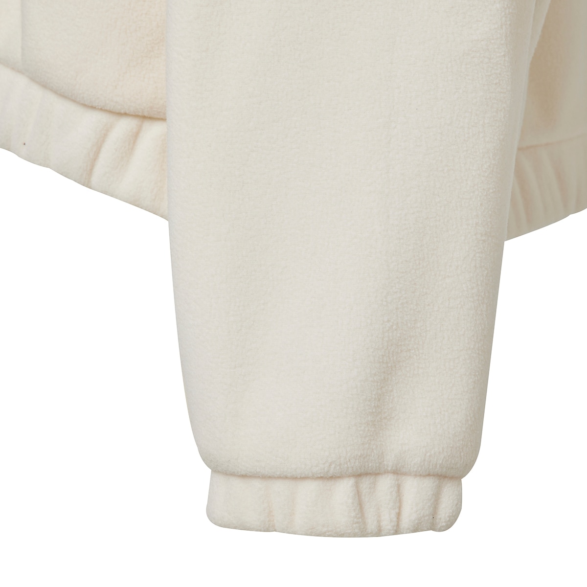 푸마 여성 마이크로 플리스 아노락 - 화이트