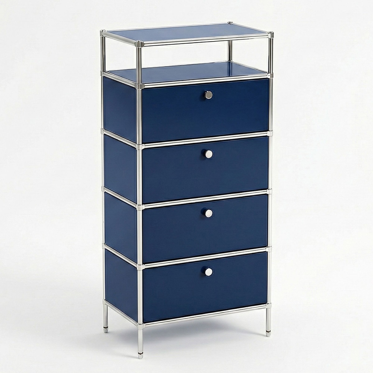 더원 모듈 4단 오픈 서랍장