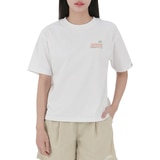 아웃도어 프로덕츠 여성 반소매 티셔츠 - 선셋 화이트, S