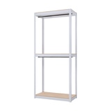 스피드랙 다용도 3단 철제 행거 80 x 40 x 180cm 스피드랙 다용도 3단 철제 행거 80 x 40 x 180cm